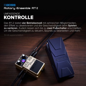 Pedala Rotary BOSS RT-2 cu sunete autentice, control avansat si design compact - Img 5
