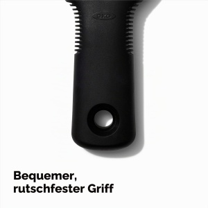 Peeler OXO Good Grips din inox, ergonomic, cu maner antiaderent - Img 4