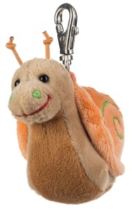 Peluche cu carabinier Schnecke Adele Schaffer 0256 9 cm Portocalie - Img 4