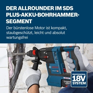 Perforator Bosch Professional GBH 18V-26, 2.6 Joule, 26mm, SDS Plus - Img 3