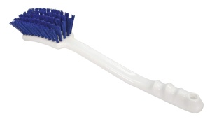Perie cu maner Kerbl 40 cm pentru igiena, PBT rezistent la caldura