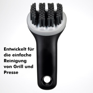Perie de curatare pentru gratare OXO Good Grips, cu perii flexibile si silicon - Img 2
