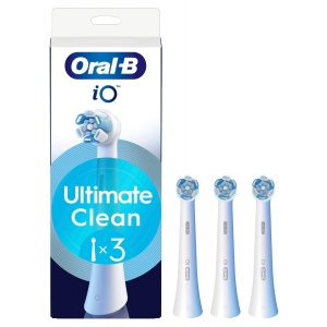 Perie de dinti electrica Oral-B iO Series, capete de schimb, curatare avansata, 3 bucati