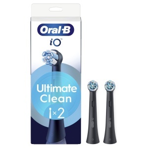 Perie de dinti electrica Oral-B iO Ultimate Clean, 2 bucati, curatare avansata