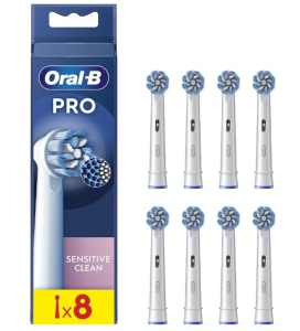Perie de dinti Oral-B Pro Sensitive Clean, 8 capete, fibre moi