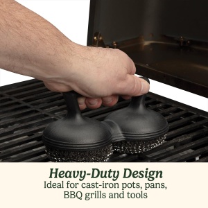 Perie de Gratar Cuisinart Power Scour Inox Maner Antiderapant - Img 4