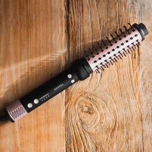 Perie de indreptat Cecotec Bamba InstantCare Curly AirFlow Se usuca si se onduleaza cilindru de 34 mm acoperire ceramica cap rotativ pentru toate tipu - Img 11