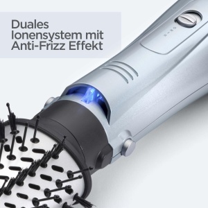 Perie de par BaByliss Hydro-Fusion 4-in-1, 1000W, Albastra, Anti-Frizz - Img 6