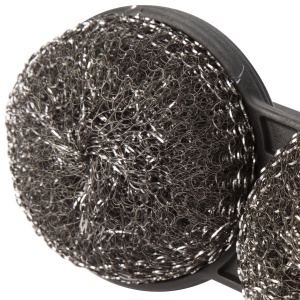 Perie Grill Cuisinart CCB-505, 2 Perii din Otel Inoxidabil, Negru - Img 4