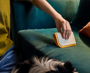 Perie Joseph Joseph CleanTech 3-in-1 pentru curatarea parului de animale de pe textile - Img 3