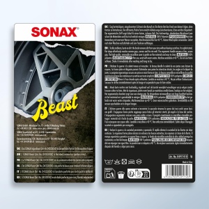 Perie pentru jante SONAX Beast Edition, microfibra, design ergonomic - Img 3