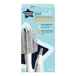 Perie pentru Sticle si Suporturi Tommee Tippee, Nylon, Extra Breaza, Rutschfest - Img 2
