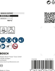 Perie rotativa Bosch Professional 1x pentru Inox, 75 mm, compatibila cu Winkelschleifer - Img 4