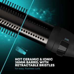 Perie termica Revamp Progloss Perfect Finish cu tehnologie ceramica, 2-in-1 - Img 2