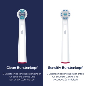 Perii Beurer TB 30/50 pentru periuta de dinti electrica, capete de perie compatibile Oral-B, curate, 4 bucati, perii de schimb albe - Img 8