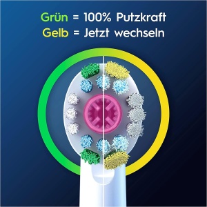 Perii de schimb Oral-B Pro 3DWhite, 12 bucati, alb, cu cupa de polish - Img 7