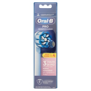 Perii de schimb Oral-B Pro Sensitive Clean, 4 capete, ultrausoare