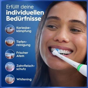 Periuta de dinti electrica Oral-B iO Series 5, Alb, 5 programe, tehnologie magnetica - Img 9