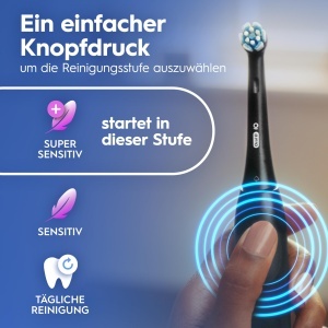 Periuta electrica Oral-B iO 2, neagra, cu 3 moduri de curatare - Img 13