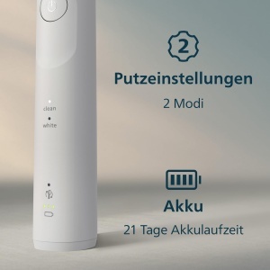 Periuta Electrica Philips Sonicare 5500 HX711901 Alb si Navy 2 Putzmoduri Andruckkontrolle - Img 8