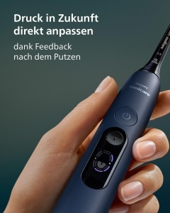 Periuta electrica Philips Sonicare DiamondClean 8500, 6 programe, control presiune, albastru inchis - Img 8