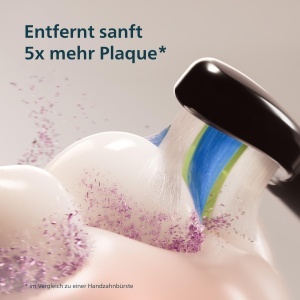 Periuta electrica Philips Sonicare Series 4000 HX404452, 4 programe, senzor de presiune, autonomie 21 zile, negru - Img 3