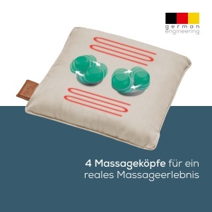 Perna de Masaj Beurer MG 139 cu Functie de Calorifer, Wireless, Bej - Img 3