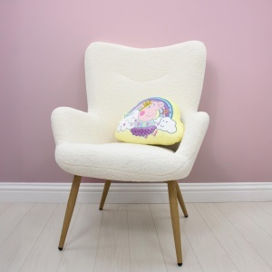 Perna Peppa Pig, Kissen Wendbar, 40x40 cm, Roz, Design Jucaus - Img 7
