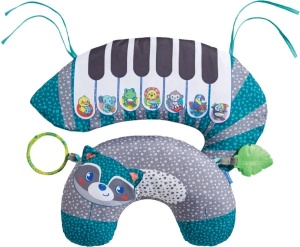 Pernita pentru timpul pe burtica Infantino 3-in-1 cu pian, 20 melodii, suport confortabil - Img 4