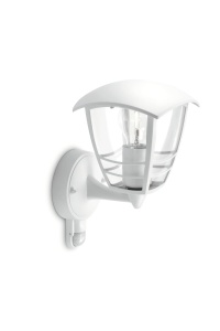 Philips Creek Aplica de Exterior Alba IP44 Aluminiu cu Senzor de Miscare - Img 4