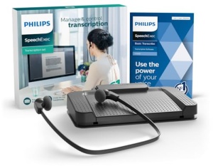 Philips LFH7177 Set Transcriere Ergonomic cu Software SpeechExec Basic 2 Ani - Img 2