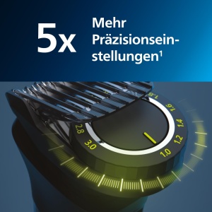 Philips Multigroom Series 7000, aparat de tuns multifunctional, aparat de tuns barba 14 in 1 si aparat de tuns parul pentru fata, cap si corp - Un instrument cu 21 de setari de lungime (0,5-16 mm) (model MG7930/15) - Img 5