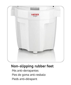 Picadora Haeger Origin 500W - Capacitate 200g, Cutit Inox, Piese Antiderapante - Img 4