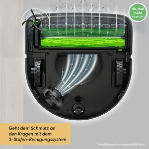 Piese originale iRobot - Perie de colt (3 bucati) - Compatibil cu seria Roomba s - Verde - Img 2