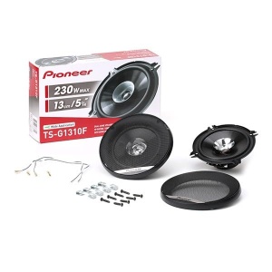 Pioneer TS-G1010F Difuzor cu diafragma dubla pentru masini (190W), 10 cm, Sunet puternic, IMPP-Membr, Negru - Img 2