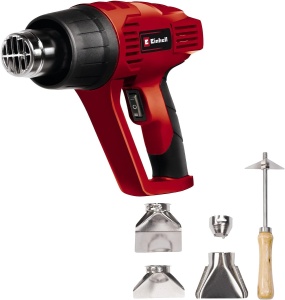 Pistol cu aer cald Einhell TH-HA 20001, 2000 W, 2 trepte temperatura, accesorii incluse