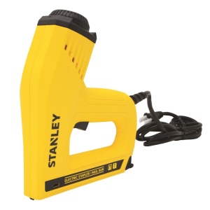 Pistol de capsat electric Stanley TRE550, putere duala, design ergonomic, galben - Img 3