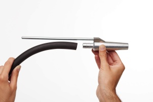 Pistol de sablare Michelin Pro, sablator cu furtun de aspirare, consum de aer 250 l/min, presiune max. 8 bar - Img 4