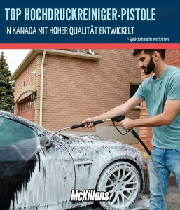 Pistol pentru spalare cu presiune McKillans, 3000 PSI, design compact - Img 8