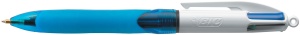 Pix BIC 4 Colours Grip Pro, 4 culori, guma antiderapanta, 0.4mm