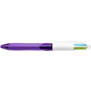 Pix BIC 4 Culori Grip Fun, 0.4 mm, 4 nuante pastelate, design ergonomic - Img 3