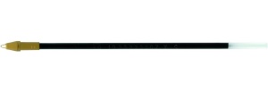 Pix BIC Cristal, 50 refiluri, negru, varf 1.0 mm
