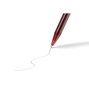Pix BIC Cristal Exact 0,3 mm - Culoare Rosie, 20 Bucati - Img 4