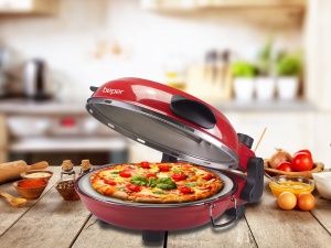 Pizzaofen BEPER P101CUD300 Electric 400degC 31cm Placa Detasabila - Img 7