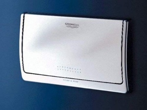 Placa de activare WC GROHE Classic, 33cm x 19cm, alpin alb, ABS