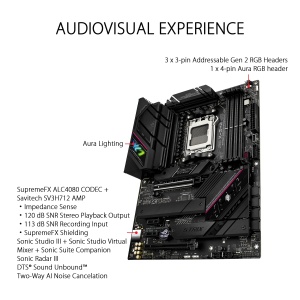 Placa de baza ASUS ROG STRIX B650E-F GAMING WIFI AM5 ATX, Wi-Fi 6E, PCIe 5.0 - Img 4