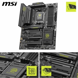 Placa de baza MSI MAG X870E Tomahawk WiFi, ATX, suport AMD Ryzen 900080007000, DDR5, PCIe 5.0 - Img 3