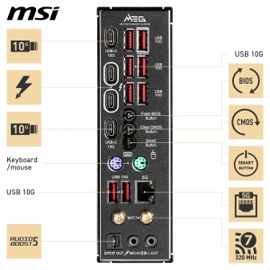 Placa de baza MSI MEG Z890 Unify-X, ATX, LGA 1851, suport DDR5, PCIe 5.0 - Img 6