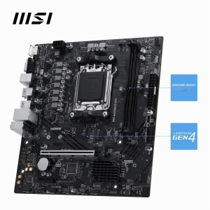 Placa de baza MSI PRO A620AM-B EVO AM5, compatibila AM5, design compact - Img 3