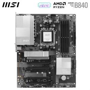 Placa de baza MSI PRO B840-P WiFi, ATX, suporta procesoare AMD Ryzen 900080007000, DDR5, PCIe 4.0 - Img 2